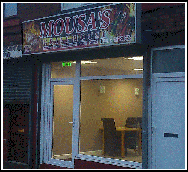 Mousa's Grill House, 293 Deane Road, Bolton, BL3 5HL.