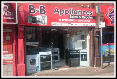 B&B Appliances, Bolton - Tel: 07923 682972 / 07746 775408