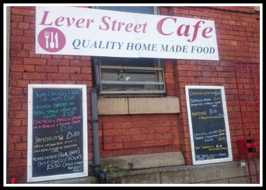 Lever Street Cafe, Bolton - Tel: 01204 533471