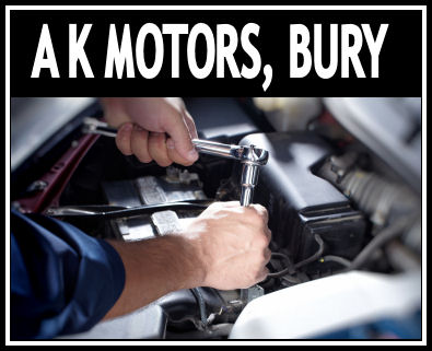 A K Motors, Bury - Tel: 07787 133099