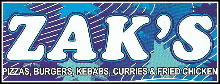 Zak's Takeaway. 22 Ainsworth Road, Radcliffe, 0161 724 7999.