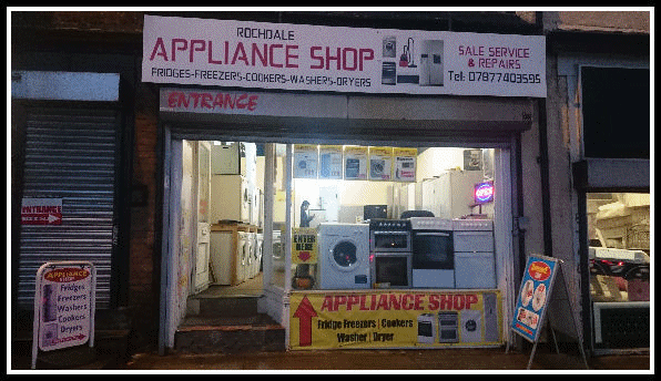 Rochdale Domestic Appliances, 128 Drake Street, Bolton, OL16 1PN